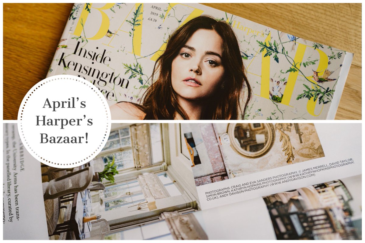 AndyDPhot's tweet image. Not every day you see your name in Harper's Bazaar!  May as well crow about it 😂