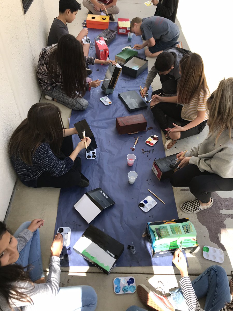 teachwithbonk's tweet image. Students are translating a poem of choice into metaphorical architecture (deep analysis, drafted blueprints, purposeful execution) #criticalcreativity #intentionthebook @amyburvall @WickedDecent