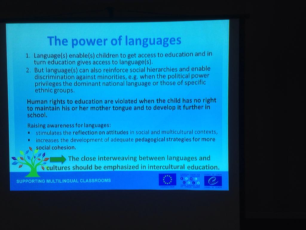 sepiegob's tweet photo. Trabajando sobre el estatus de las diferentes lenguas en el aula. ¿Cuáles son visibles? ¿Qué hacemos para tener en cuenta  todos los aspectos del alumnado?
Supporting #MultilingualClassrooms #ECML  @ECMLCELV https://t.co/GIICR8G5n3