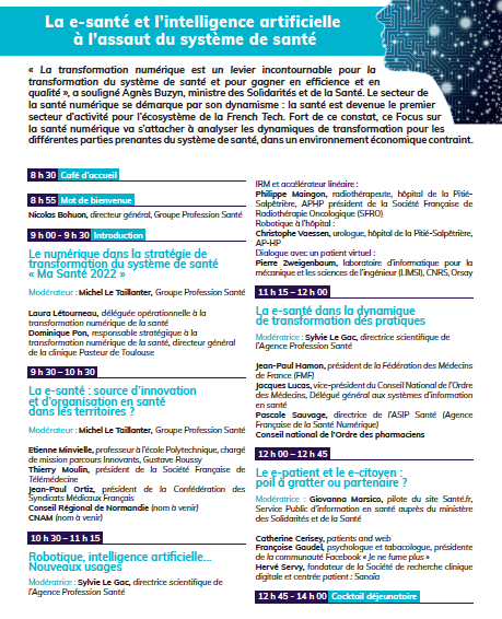 mletaillanter's tweet photo. Vous êtes déjà plus de 200 à nous rejoindre à notre  Focus sur les nouveaux usages de la Santé numérique  le 28 mars 2019  
Où : Maisons des Centraliens, 8 rue Jean Goujon, Paris 8 
La salle est grande ! pour vous inscrire : https://t.co/FtGUWg4f8E
 #NumeriqueSante https://t.co/0HHMgLpF1W