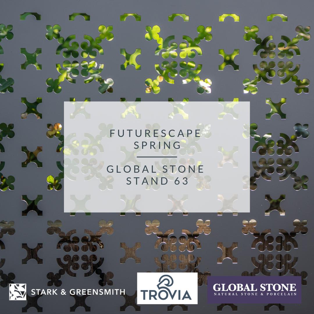 starkgreensmith's tweet photo. Come and see our RHS endorsed aluminium panels 'Parterre' being featured at FutureScape Spring today with @GlobalStonePaving and @TroviaUK at stand 63 #FutureScapeSpring #FutureScape #LandscapeEvent #RHS #LaserCutPanels https://t.co/DSNKwlYHQ4