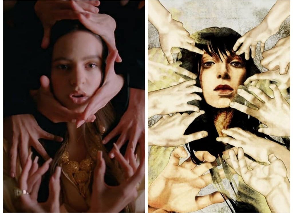 Inspinartion On Twitter Rosalia Inspo Rosaliavt Imagen Del Videoclip Pienso En Tu Mira Cap 3 Celos Ilustracion De Khoa Le
