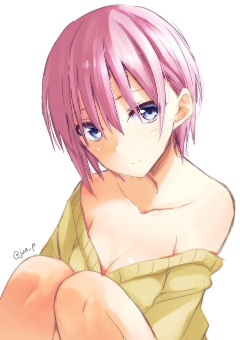 ゆえさんがTwitterに投稿した中野一花(五等分の花嫁)のイラスト。