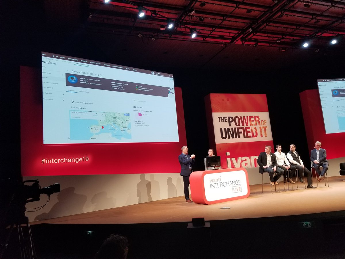 JasonRightNow's tweet photo. Big launch of Ivanti Cloud today. Very proud of our products teams and happy to be a part of it. @GoIvanti #interchange19 https://t.co/HzumcvCQm0
