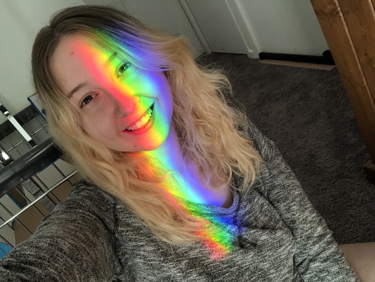 wild_flowersss's tweet photo. It’s an #lgbt kinda morning I guess. Ft. my acne 😛 https://t.co/4b1Jvui2CB