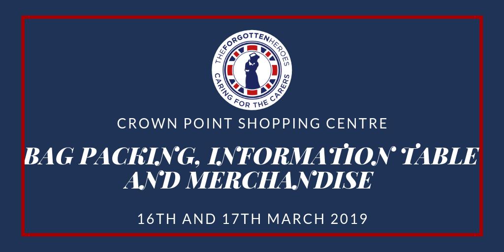 If you are free this Saturday and Sunday please come and show the charity some support. We are holding a charity collection, and information table and selling merchandise outside ASDA Living in Crown Point. We would love to see you there! #CaringForTheCarers #charitytuesday