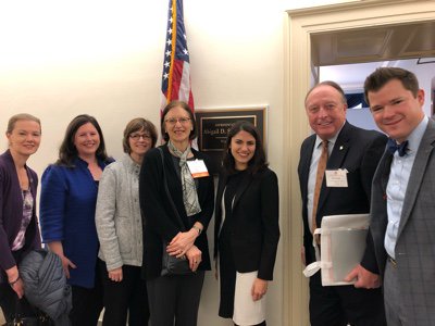 ThomPrev's tweet photo. Great to be with members of Rep Abigail Spanburger’s office during the 340B fly in conference to talk about drug pricing and the importance of the 340B program to provide lower cost prices to those who cannot afford needed medicines #Support340B https://t.co/PEupa9kp4j