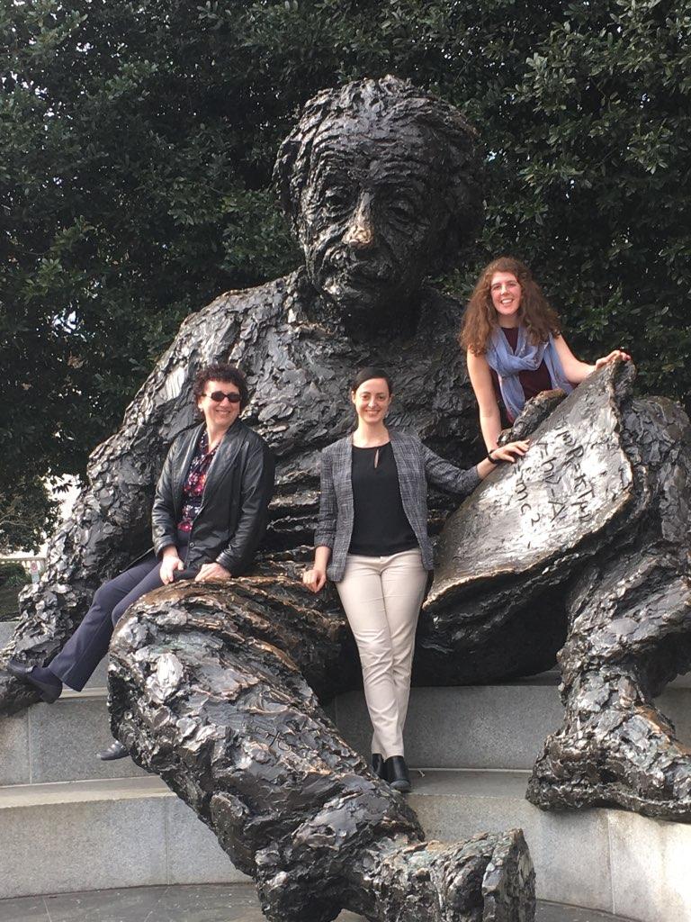 KozlowskiLisa's tweet photo. Representing @JeffersonUniv #WomeninSTEMM @theNASEM Symposium on Addressing Underrepresentation of #women in #science, #Engineering, and #medicine. We still have a long way to go, but hopefully we're at a #tippingpoint. @JennySc12
#gender #genderequity #Diversity #photowithalbert https://t.co/dmY8tiXwjw