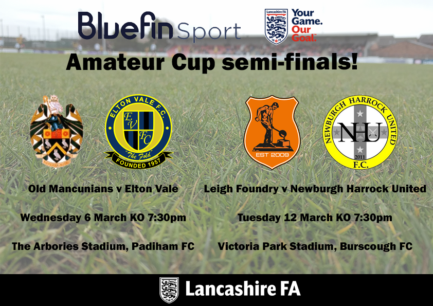LancashireFA's tweet photo. 🔛 Following a pitch inspection this afternoon at @BurscoughFC1946, we are pleased to confirm this evening's Amateur Cup tie between Leigh Foundry and @NewburghHarrock is ON!

Kick off is 7:30pm. See you all there! 👊 #LFALive https://t.co/y2tm80maLg