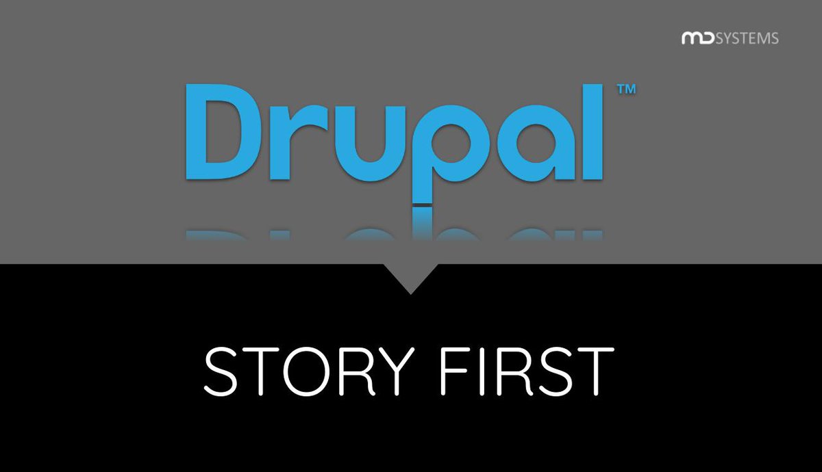 miro_dietiker's tweet photo. I just published my #StoryFirstDrupal slides from #DrupalMountainCamp at https://t.co/TtDNZ3ckC9 - thank you for inspiring and motivating me in feedback and discussions. https://t.co/3YnOT4btXi