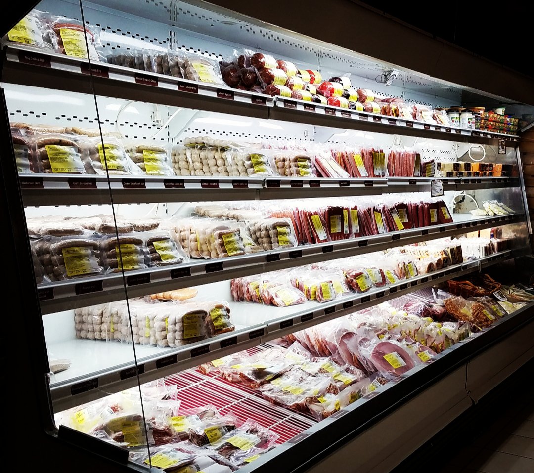 EdgewoodLocker's tweet photo. Signs of spring are showing at the Edgewood Locker!  We are in the process of moving our brats back to the cooler! https://t.co/8lpbeMD1Ic