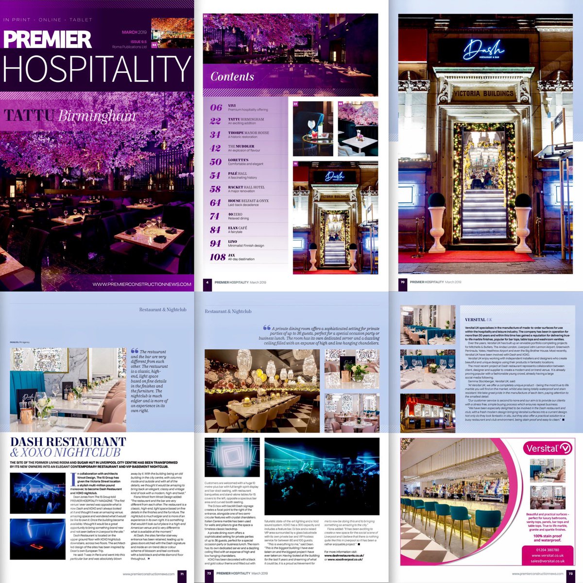 Great feature @dashliverpool <a href="/XoxoLiverpool/">XOXO Nightclub Liverpool</a> in #premierhospitality thank you <a href="/PHbyRoma/">Premier Hospitality Magazine</a> premierconstructionnews.com/preview/