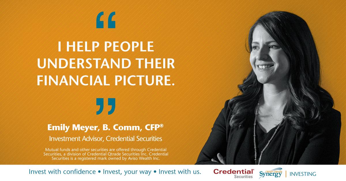 Synergycu's tweet photo. Need a help seeing your whole financial picture? Our experts like Emily Meyer can take a look at your full financial picture and point you in the right direction to achieve your short-term financial goals and your long term goals: https://t.co/tcnP8eaKa7 #InvestWithSynergy https://t.co/6BDQufGRXW