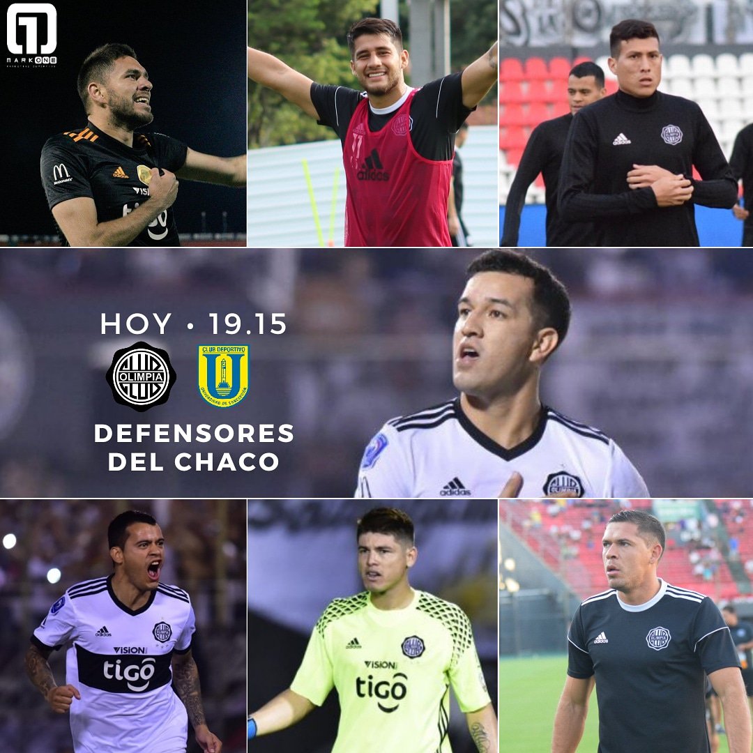 rmc_sports's tweet photo. #RMCSports | #Olimpia de Alfredo Aguilar, @joselegui91, Iván Torres, Hernesto Caballero, William Mendieta, Néstor Camacho y Jorge Ortega recibe a la #UdeConcepción.

¡Éxitos, muchachos!

Representado por @regis_marques_.

#CopaLibertadores | #GrupoC | #Fecha2 | @mk1py https://t.co/JBDiO7bFo6