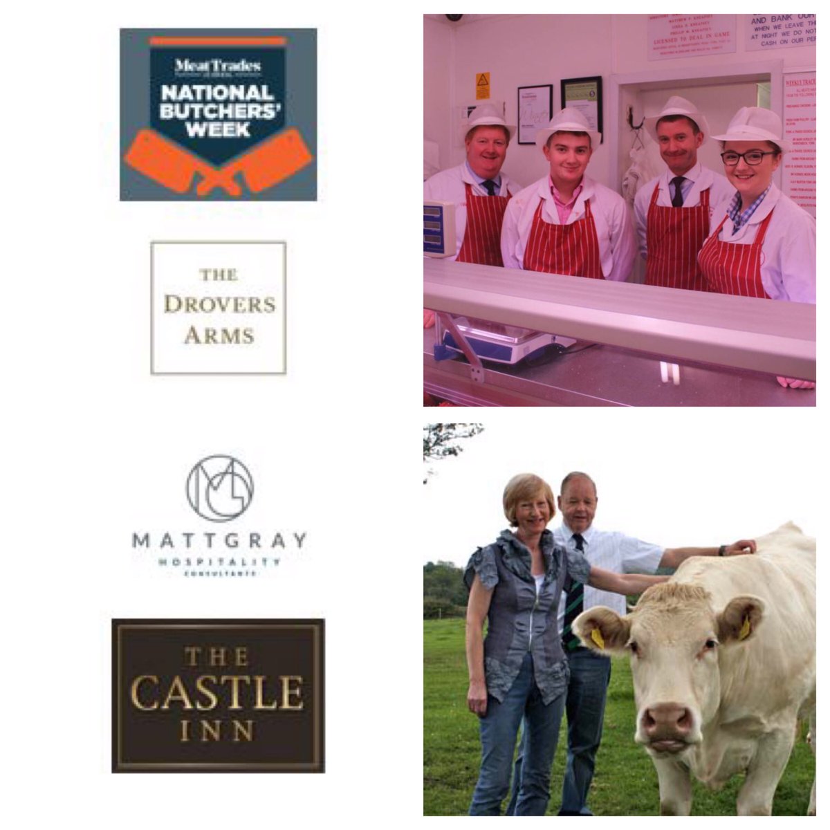 MATTGRAY Hospitality (@mg_hospitality) on Twitter photo National Butchers Week, we work with such great suppliers - outstanding quality & consistency delivered to <a href="/TheDroversArms/">The Drovers Arms Restaurant & Country Pub</a> & @thecastlecawood for <a href="/MG_Hospitality/">MATTGRAY Hospitality</a>
Thank you <a href="/RyanAtkinson20/">R&JYorkshires Finest</a> & <a href="/mandkbutchers/">M&K Quality Butchers</a>
#NationalButcherWeek #business #suppliers #farmers #mindfulness #pubs National Butchers Week, we work with such great suppliers - outstanding quality & consistency delivered to <a href="/TheDroversArms/">The Drovers Arms Restaurant & Country Pub</a> & @thecastlecawood for <a href="/MG_Hospitality/">MATTGRAY Hospitality</a>
Thank you <a href="/RyanAtkinson20/">R&JYorkshires Finest</a> & <a href="/mandkbutchers/">M&K Quality Butchers</a>
#NationalButcherWeek #business #suppliers #farmers #mindfulness #pubs