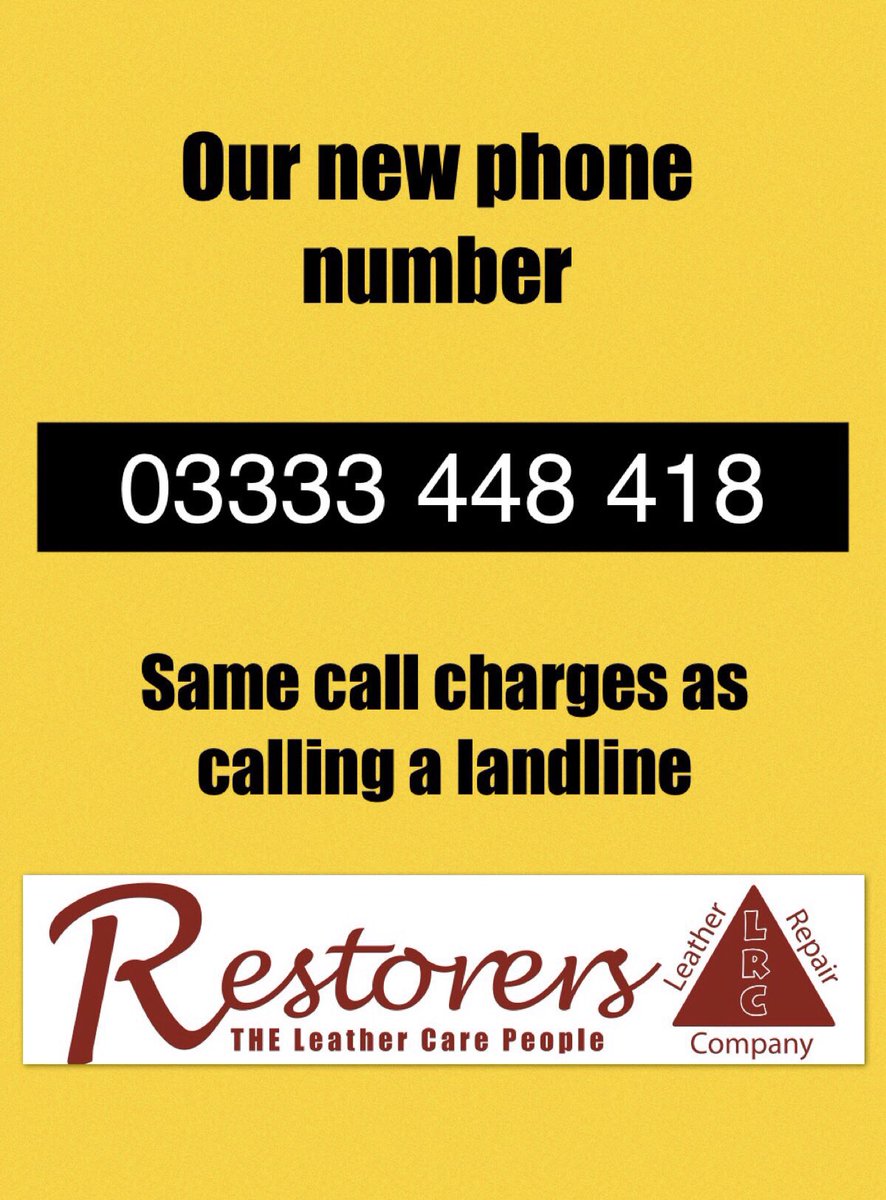 leatherrepairuk's tweet image. Our new national call number #leather #repair #nationwide #sbs 

#tweetttmaster