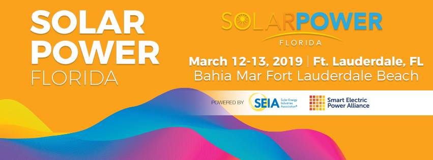 SEPAPower's tweet photo. It's the first day of #SolarFL! We hope you'll join our Manager of Research, @NickEschSolar at 3:30pm for a discussion on #energy #storage. https://t.co/v1VnILYpNT https://t.co/trEC8E6jxu