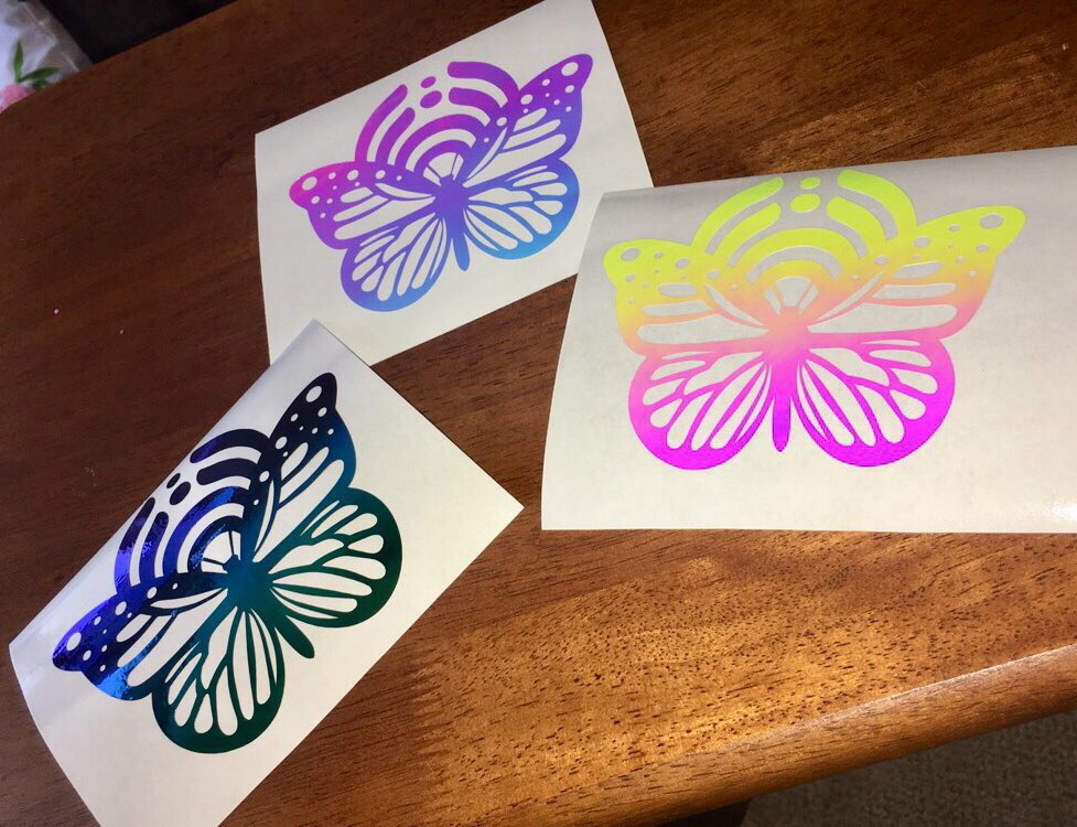 StickyImagesGR's tweet image. 🦋Bassdrop butterfly stickers $6 shipped- multiple colors available🦋