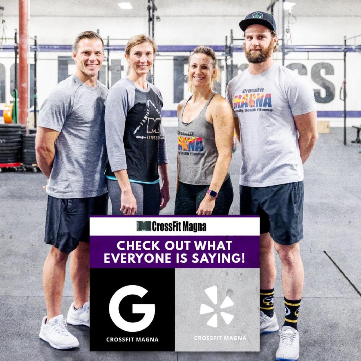 CrossFitMagna's tweet photo. We love getting feedback! You tell us all the time what an impact we've had on you, why not tell the rest of the world? https://t.co/46n3D0l43E