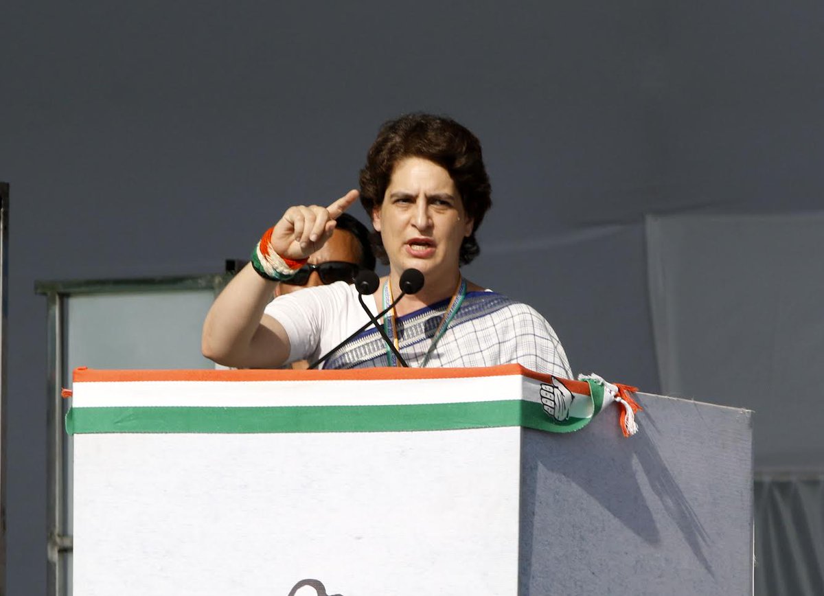 Priyanka Vadra urges people to remain aware that ‘unnecessary’ issues are not raised during poll campaign