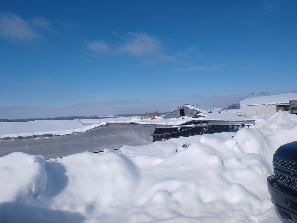 Are you dealing with damaged ag buildings because of our winter weather? Check out this helpful <a href="/UMNExt/">U of MN Extension</a> article ow.ly/10LK30o0XhF, and contact your local @usdafsa office for eligibility of financial help. #MNAg