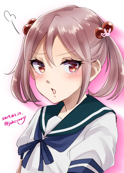なんのことって…チョコのお返しですぞ!
#艦これ版深夜の真剣お絵描き60分一本勝負
#艦これ版真剣お絵描き60分一本勝負_20190312
毎年催促される 