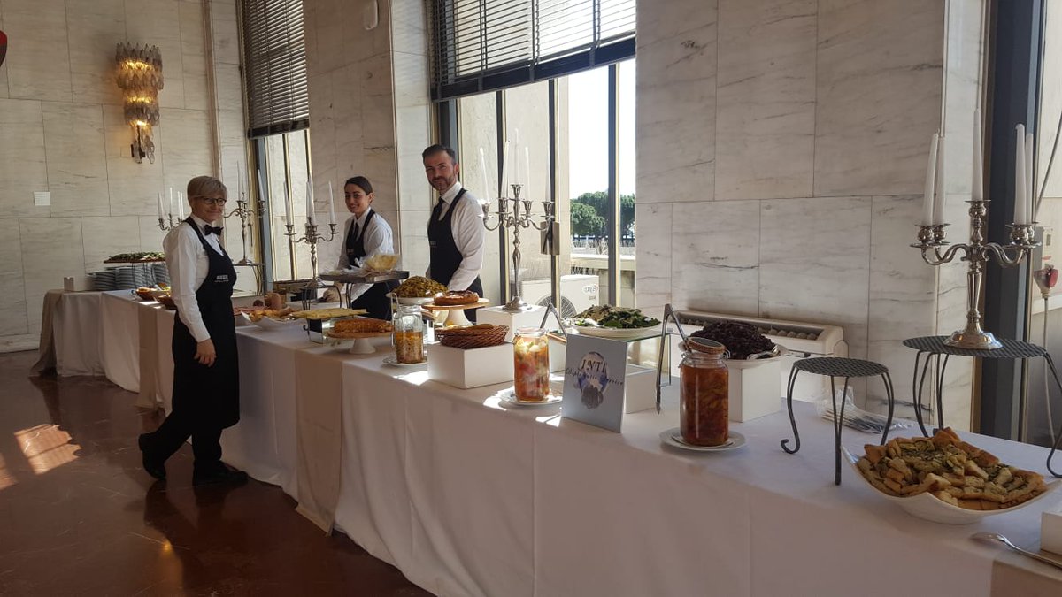 IntiDiplomat's tweet photo. Anche oggi siamo al @italymfa affa per supportare con il nostro ottimo #Catering l' @ASI_spazio  nell'organizzazione dell'evento EUCISE 2020 VIP Day Italia: "Key  results of EUCISE 2020 and Vision of CISE FUTURE" 

 #INTIDiplomaticService #ASI #EUCISE2020 #CISE #Farnesina https://t.co/X34KatmQ61
