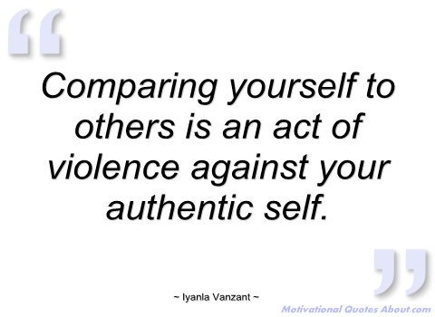 LesCYoungblood's tweet photo. Don't Compare Yourself to Others #RulesNotMeantToBeBroken https://t.co/vqX1P31k8y