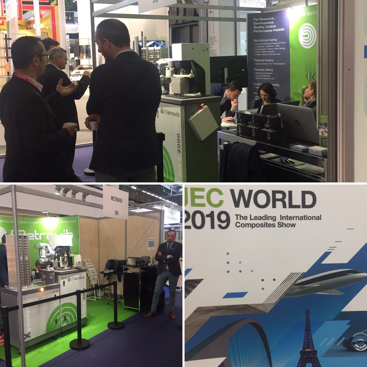Day 1 at JEC World. Meet us at booth J80 Hall 6