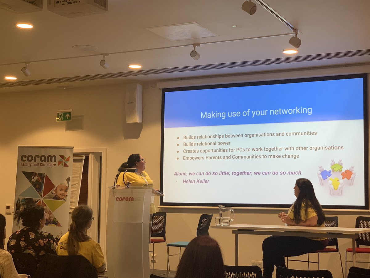 CoramFamChild's tweet photo. “The aim is to empower parents to achieve their goals. Parents recognise Parent Champions are parents themselves and feel they are not being told what to do or judged” Parent Champions Leeds delivering a workshop on maintaining momentum for your scheme  #PCawards19 https://t.co/507bBuEo38