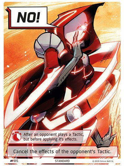 The exclusive NO! card 
Art by #kennyRuiz &amp; <a href="/Noiry/">Noiry @🦋🟦</a> ❤️