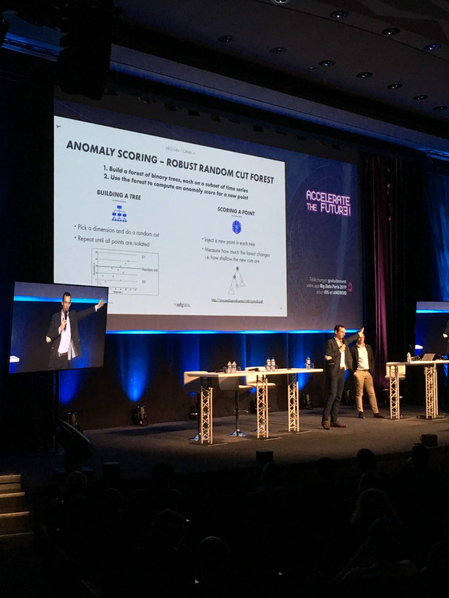 mfg_labs's tweet image. En direct du talk d&apos;expert de notre directeur conseil @RomaricLancien et @aymericaugustin SVP Data @canalplus sur la détection d&apos;anomalies @bigdataparis #MachineLearning #BigData #betterwithdata