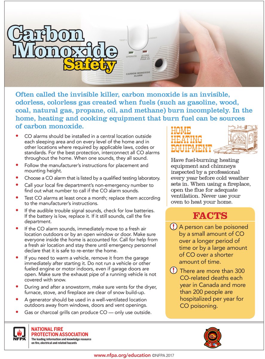 TownofCBS's tweet photo. Carbon monoxide incidents are more common during the colder months. Learn more by reading our fact sheet. https://t.co/g1DmMOd2FO