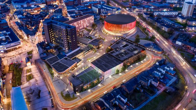 SoTCityCouncil's tweet photo. We're supporting economic growth by providing prime city centre land for development – deputy leader Abi Brown. These major development plans unveiled today set out our long-term commitment as a council to transform Stoke-on-Trent #UnityWalk #SwiftHouse #MIPIM @StokeStaffsLEP https://t.co/DxMoIBXrwx
