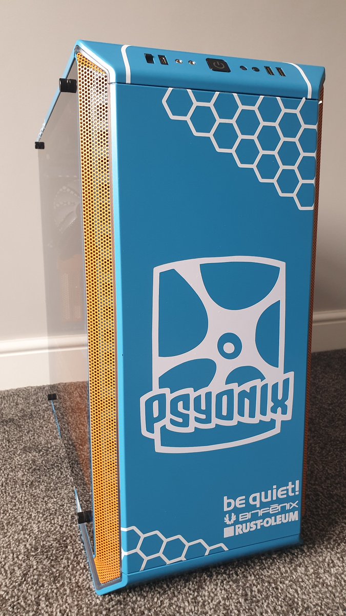 bequietofficial's tweet photo. Spectacular "Rocket League" mod by Mod 83. Who wouldn't want to be behind the wheel of this beauty?
#rocketleague #mod83 #casemod #darkbase700 #silentloop https://t.co/zDhe6RuRDs
