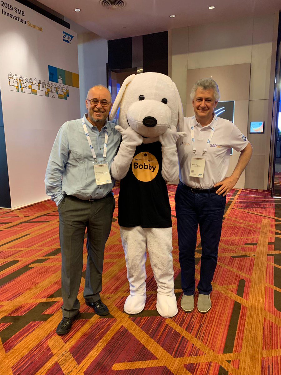 #SMBSummit2019: first day! Our team is working by #LPOne the innovation solution for production and integrated with #SAPBusinessOne. Thank you <a href="/richardaduffy/">The Cloud ERP Guy</a> and Maurizio Prior #SAPPartners #innovation #SAP #ERP