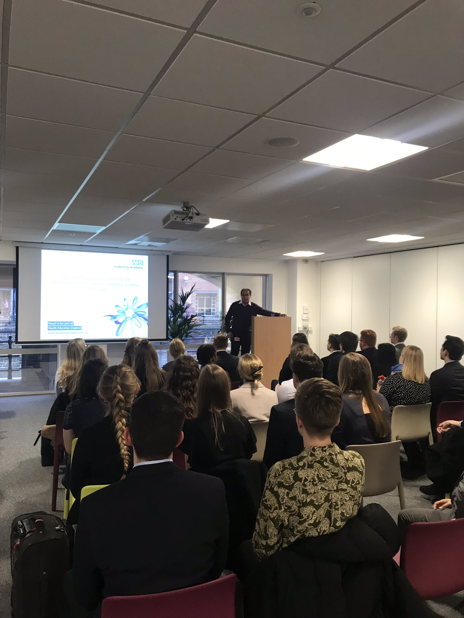 NHS Graduate Scheme on Twitter "Day 1 assessment centre has started