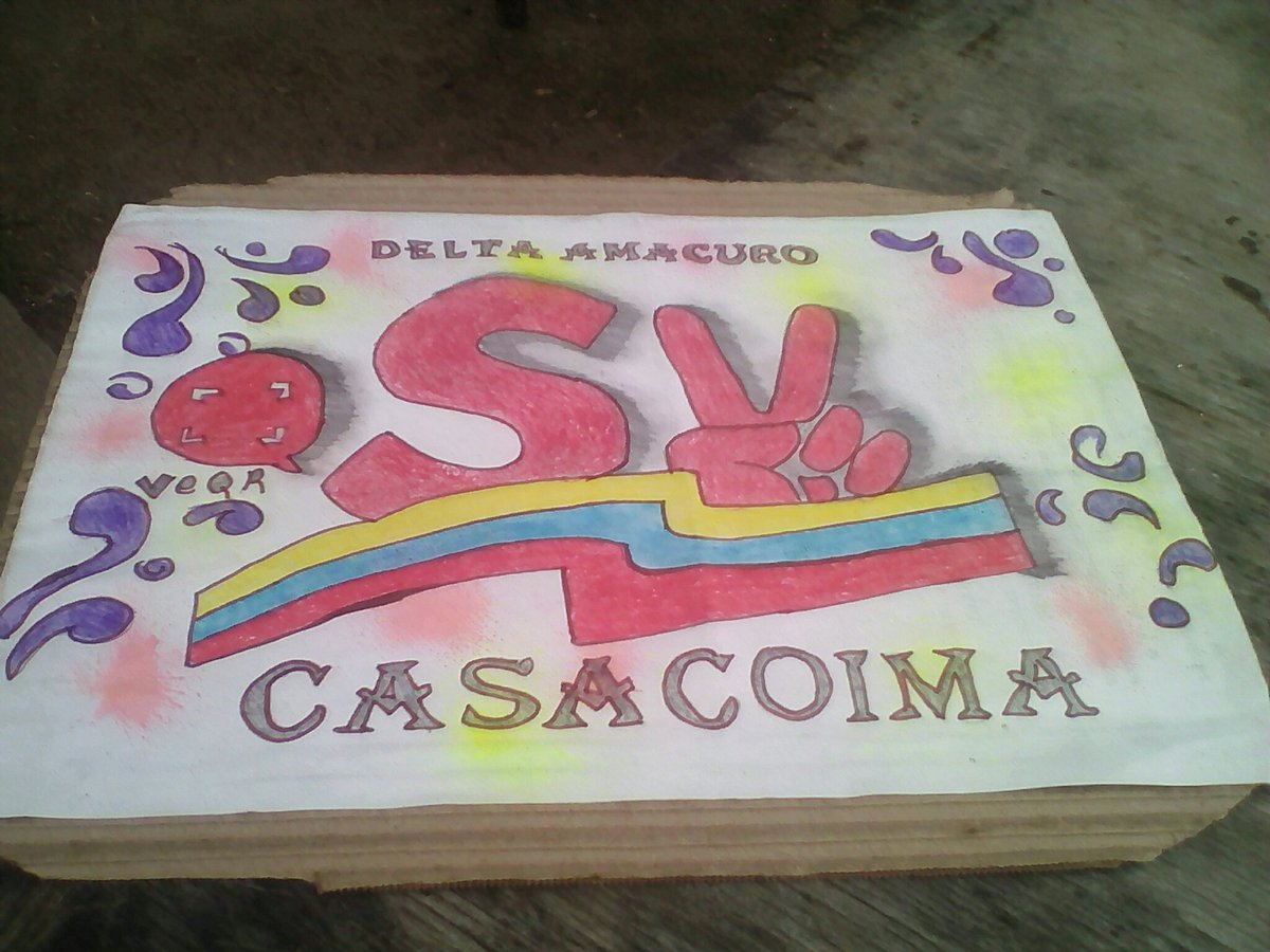 #LasCallesSonDelChavismo #DeltaAmacuro-Casacoima! #SiPreguntanXLaJuventudDiganleQEstanEnLaCalleDefendiendoANicolas!