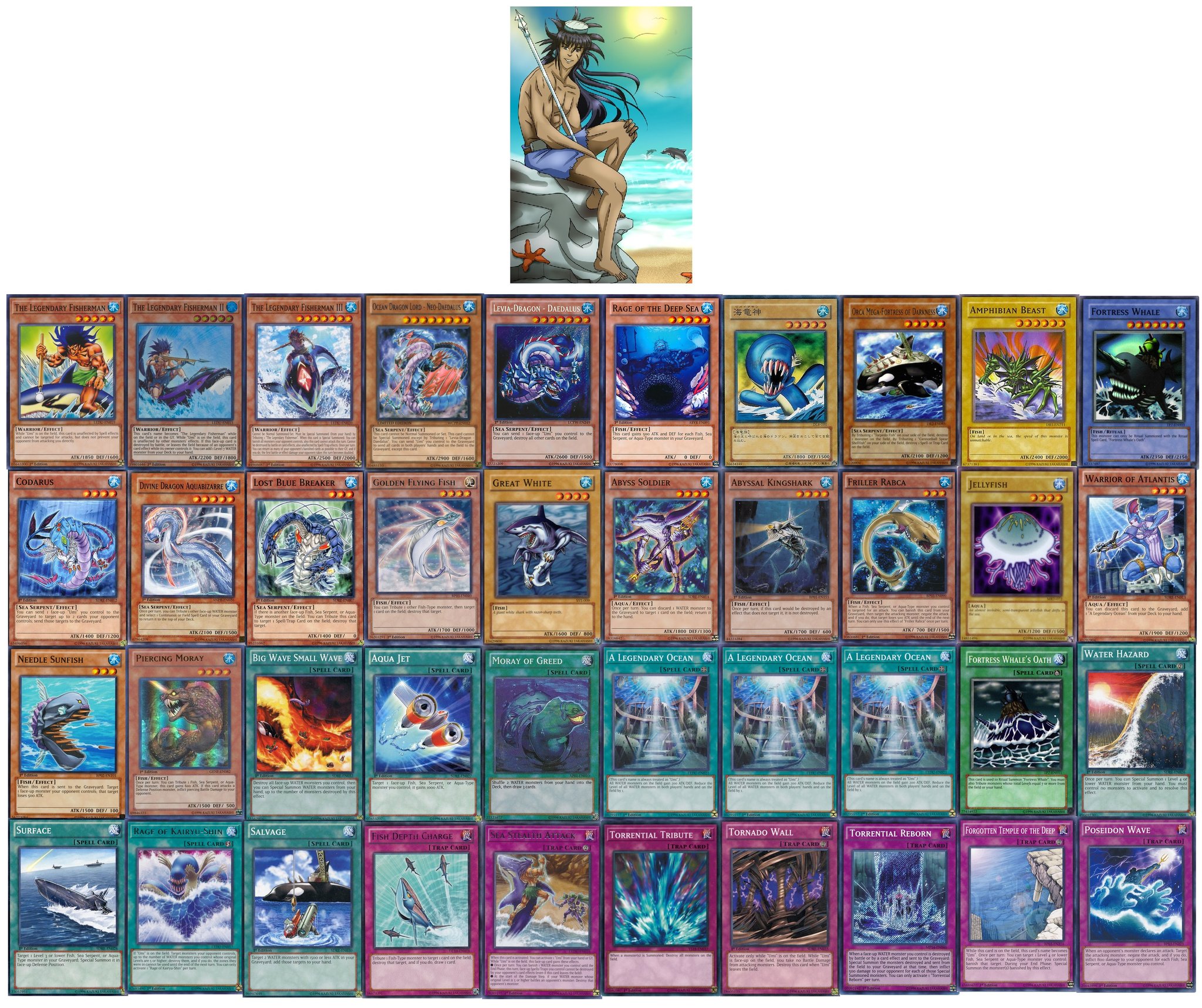 mako deck yugioh Orica Yu-Gi-Oh! TCG Reveals Legendary Duelists: