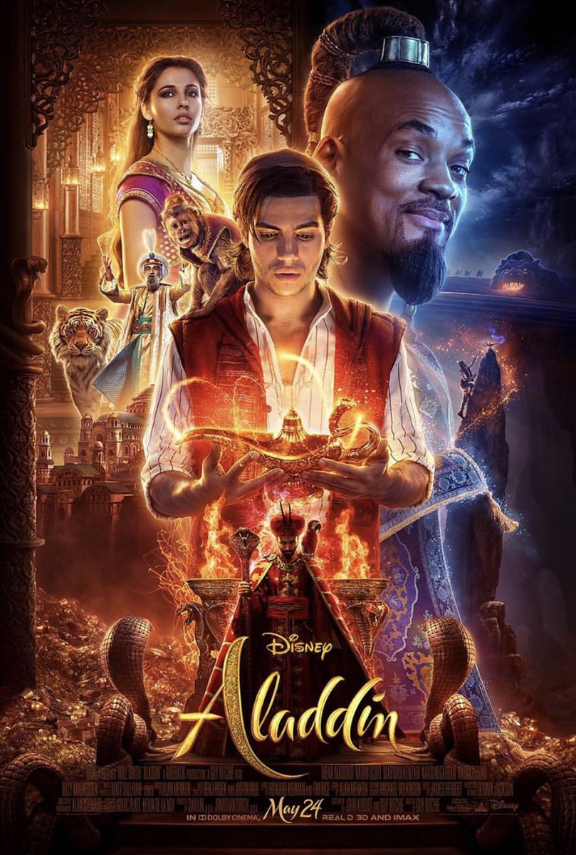 Check out the new poster for Disney’s #Aladdin  @CherryParkerRsm <a href="/songhchang/">Song Chang</a> #actors #actorslife