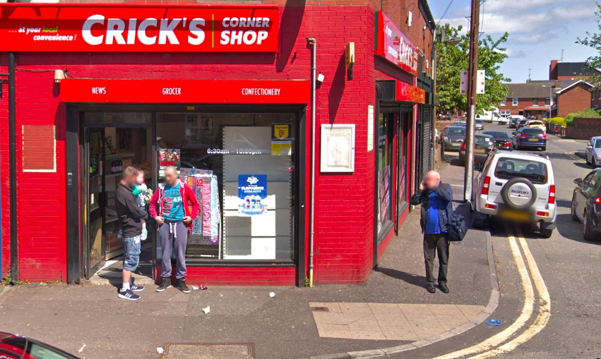 Crick's Corner Shop, corner of Colligan Street.May 2018.