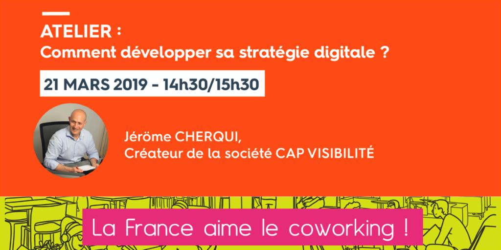 📅 À vos agendas 📅 21/03 à 14h30 : RDV dans notre centre Multiburo | Paris Gare de Lyon pour un atelier sur la communication digitale animé par Jérôme Cherqui de Cap Visibilité.
#communication #digital #coworking
Infos et inscription (gratuite) ici⬇
 bit.ly/2VJfJof
