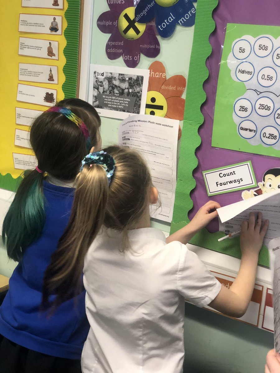DeanburnPSP6MC's tweet photo. On a fact finding mission to learn about plastic waste! Did you know there could be more plastic than fish in the oceans by 2050? #DPSWasteWeek #WasteWeek2019 @EcoSchoolsScot https://t.co/DKQOhdXjPU