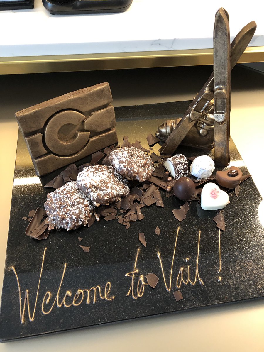 takingthekids's tweet image. Who knew skis were so tasty? #FSVail #Vailsnow