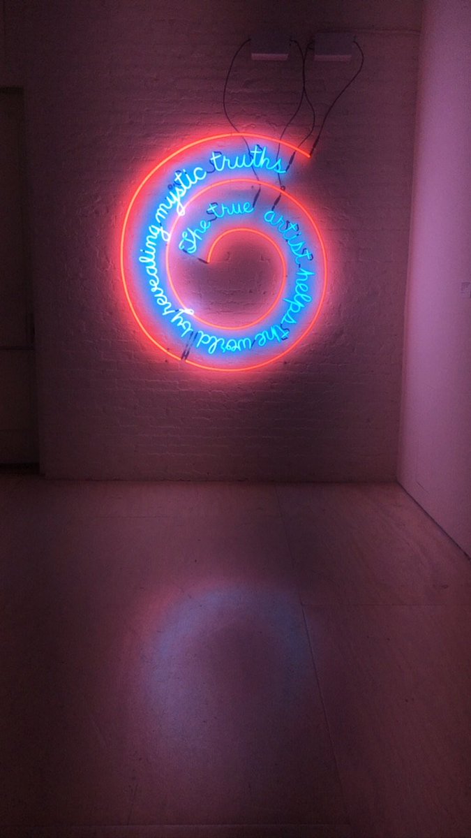 Mariya_Geo's tweet photo. Bruce Nauman at @MoMAPS1 https://t.co/nGlYPMGAHm