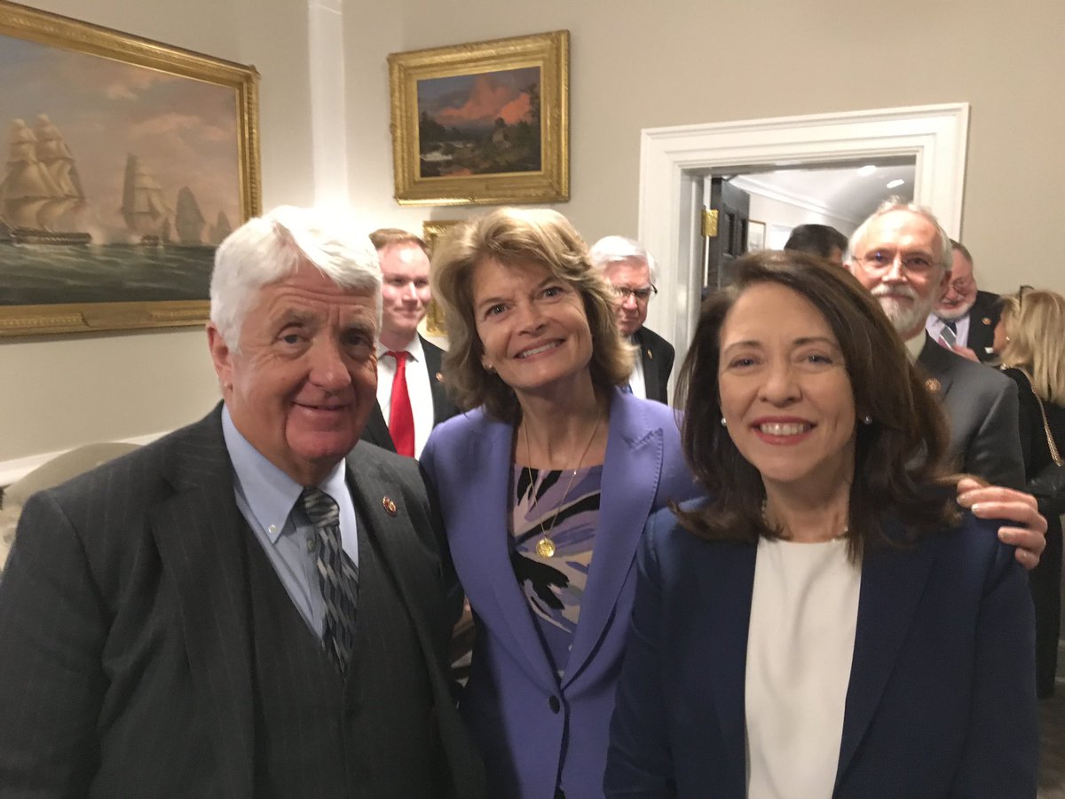 Sen. Lisa Murkowski (@lisamurkowski) on Twitter photo Proud to celebrate our bipartisan, bicameral #LandsPackage2019 becoming law with Congressman Bishop, <a href="/SenatorCantwell/">Sen. Maria Cantwell</a>, and other colleagues. Proud to celebrate our bipartisan, bicameral #LandsPackage2019 becoming law with Congressman Bishop, <a href="/SenatorCantwell/">Sen. Maria Cantwell</a>, and other colleagues.