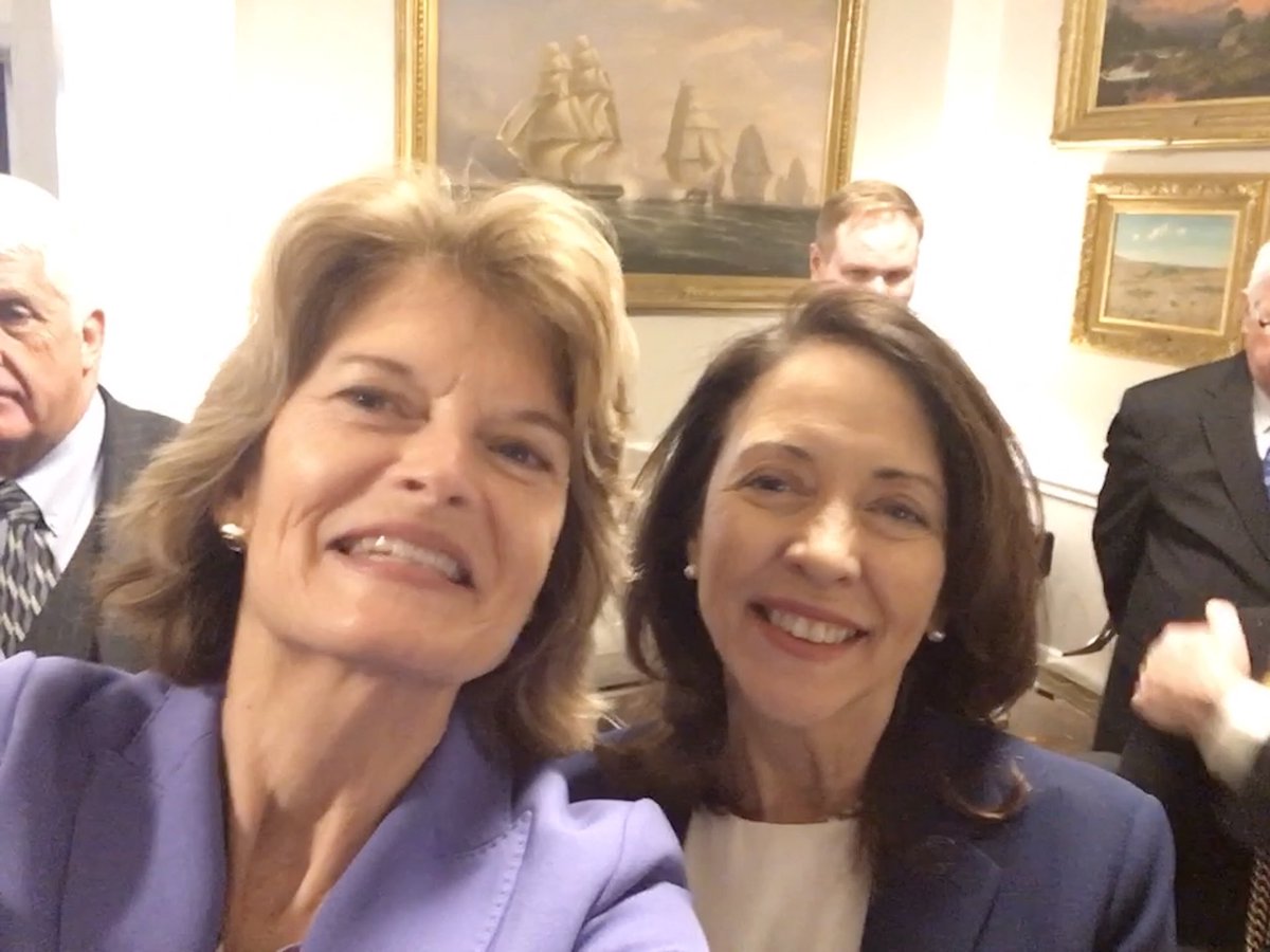 Sen. Lisa Murkowski (@lisamurkowski) on Twitter photo Today is a great day --- President Trump just signed our #LandsPackage2019 into law, legislation <a href="/SenatorCantwell/">Sen. Maria Cantwell</a> and I worked on together for years. The bill combines more than 120 measures related to public lands, natural resources, water management, and conservation. Today is a great day --- President Trump just signed our #LandsPackage2019 into law, legislation <a href="/SenatorCantwell/">Sen. Maria Cantwell</a> and I worked on together for years. The bill combines more than 120 measures related to public lands, natural resources, water management, and conservation.