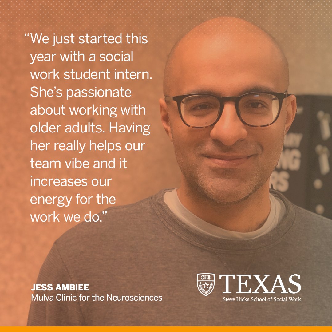 UT_SocialWork's tweet photo. Thankful for field instructors who make field internship experiences special for students! #UTSocialWorkMonth #AppreciationPost ๐ค๐ค https://t.co/ggcb2FZ6uz