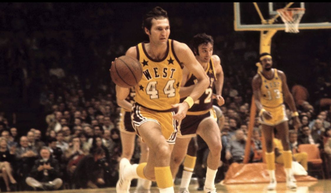 jerry west all star jersey