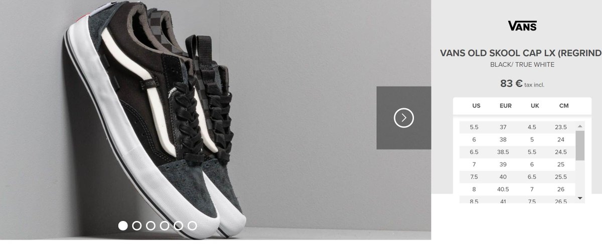 footshop vans old skool